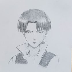 Levi Ackerman Drawing Hand drawn Sketch