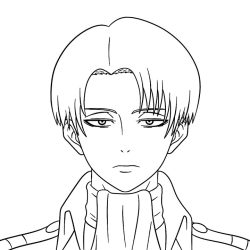 Levi Ackerman Drawing Sketch