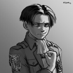 Levi Drawing Hand Drawn Sketch