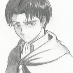 Levi Drawing Picture