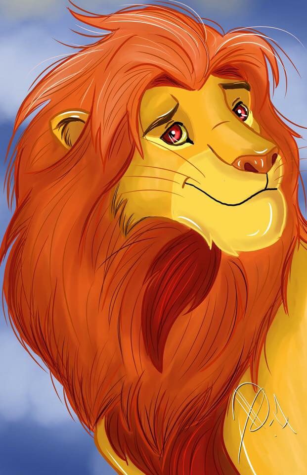 Lion King Drawing Creative Style