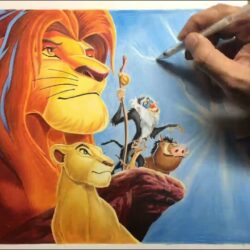 Lion King Drawing Photo