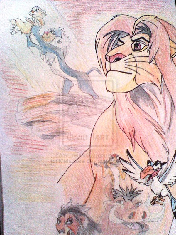 Lion King Drawing Picture