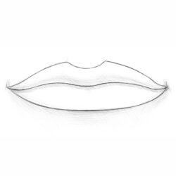 Lip Drawing Fine Art