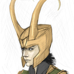 Loki Drawing Amazing Sketch