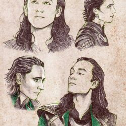 Loki Drawing Art