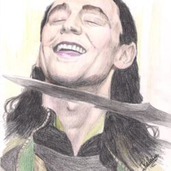 Loki Drawing Artistic Sketching