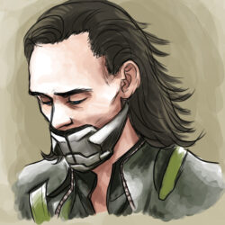 Loki Drawing Detailed Sketch