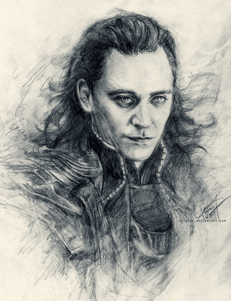 Loki Drawing Fine Art