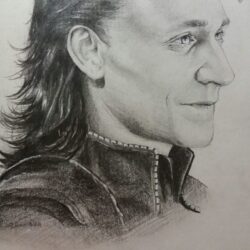 Loki Drawing Hand Drawn Sketch