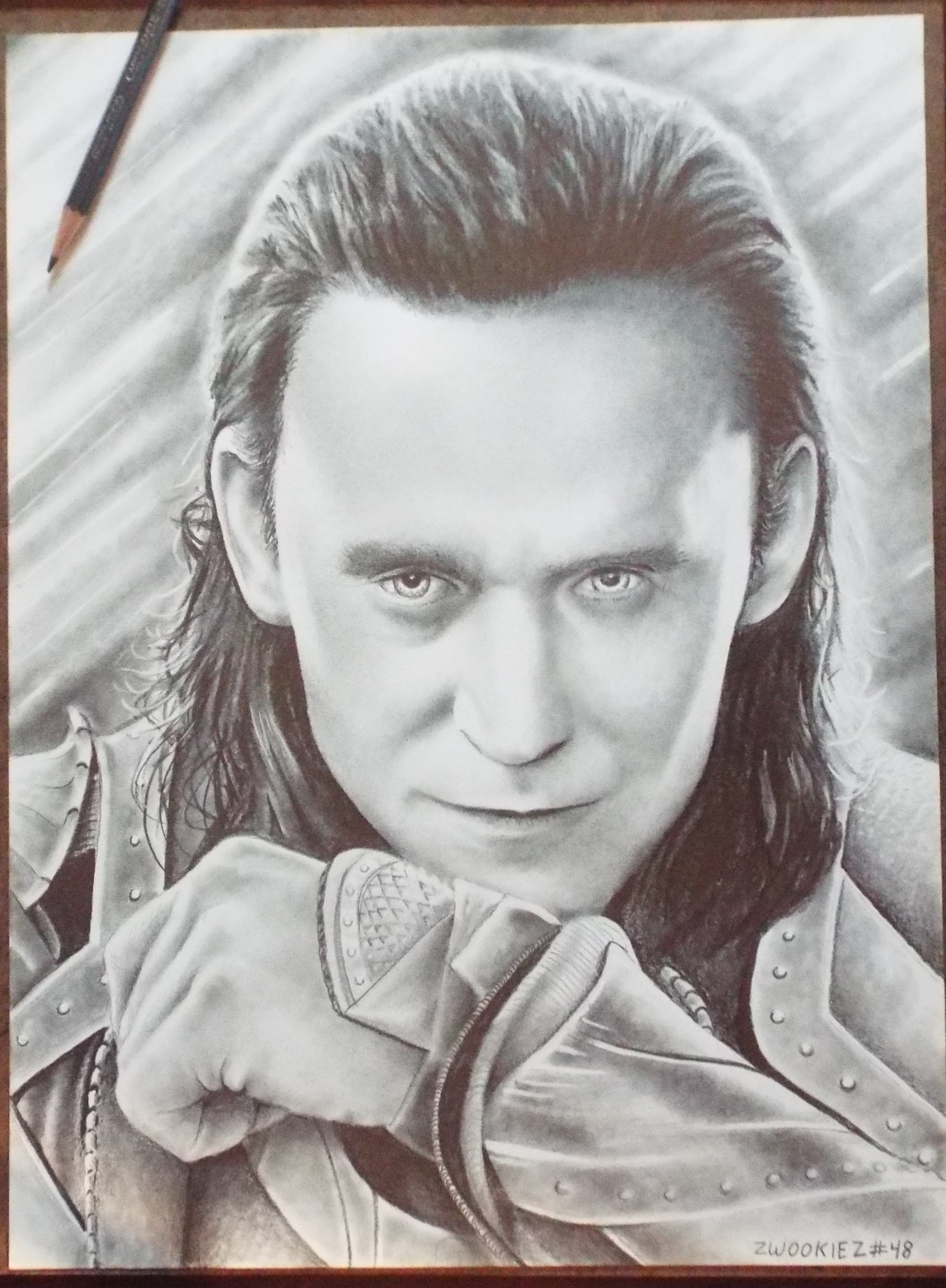 Loki Drawing Hand Drawn