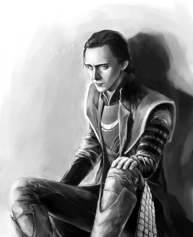 Loki Drawing Sketch