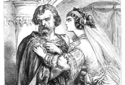 Macbeth And Lady Macbeth, Ambition, Guilt, Power, Tragedy, Fate Drawing