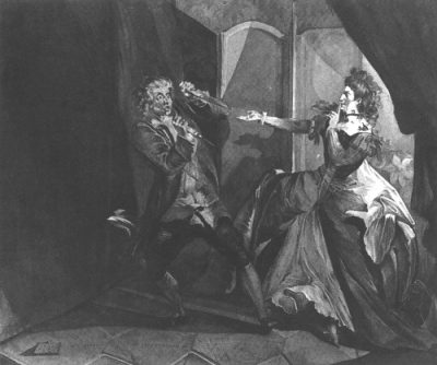 Macbeth And Lady Macbeth, Guilt, Power, Fate, Downfall, Ambition Drawing