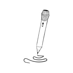 Mic Drawing Art