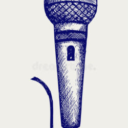 Mic Drawing Photo