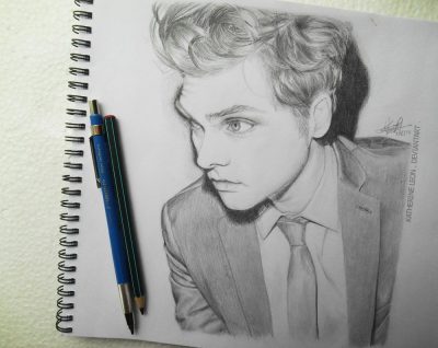 Mikey Way, Bass Guitarist, My Chemical Romance, Rock Icon, Musician Drawing