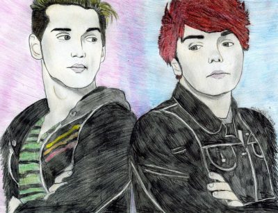 Mikey Way, Emo Icon, Bass Guitarist, My Chemical Romance, Musician Drawing