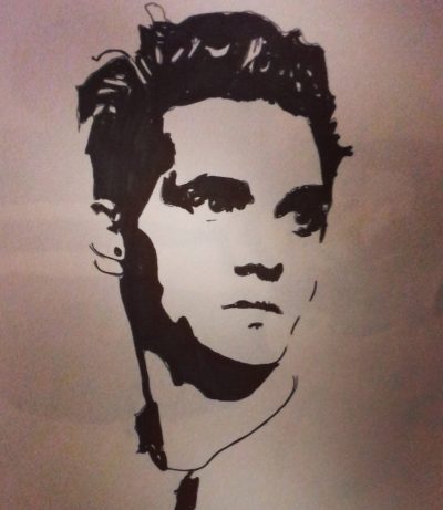 Mikey Way, Influencer, My Chemical Romance, Musician, Bass Guitarist Drawing