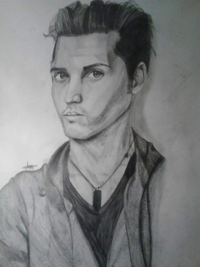 Mikey Way, Musician, My Chemical Romance, Creative Artist, Bass Guitarist Drawing