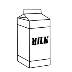 Milk Drawing Amazing Sketch