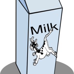 Milk Drawing Hand Drawn Sketch