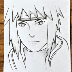 Minato Drawing Amazing Sketch