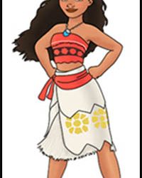 Moana Drawing Art