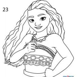 Moana Drawing Fine Art