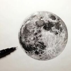 Moon Drawing Picture