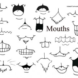 Mouths Drawing Realistic Sketch