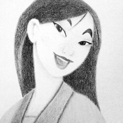 Mulan Drawing Amazing Sketch