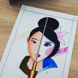 Mulan Drawing Photo