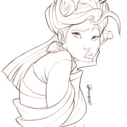 Mulan Drawing Realistic Sketch