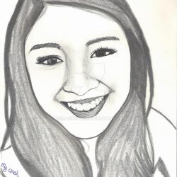 Nadine Lustre Drawing Art