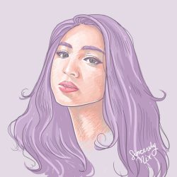 Nadine Lustre Drawing Image