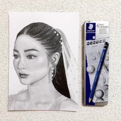 Nadine Lustre Drawing Modern Sketch