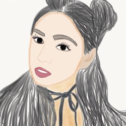 Nadine Lustre Drawing Sketch