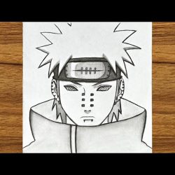 Naruto Pain Drawing Image