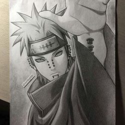 Naruto Pain Drawing Stunning Sketch