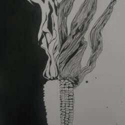 Negative Space Drawing Stunning Sketch