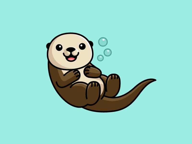 Otter Drawing