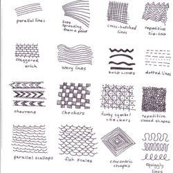 Pattern Drawing Art