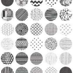 Pattern Drawing Unique Art