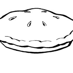 Pie Drawing Picture