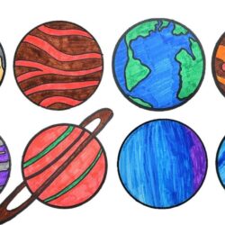 Planets Drawing Art