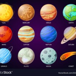 Planets Drawing Intricate Artwork