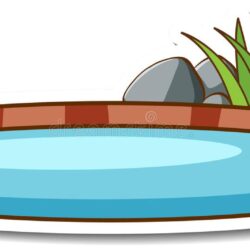 Pond Drawing Image