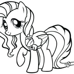 Pony Drawing Stunning Sketch