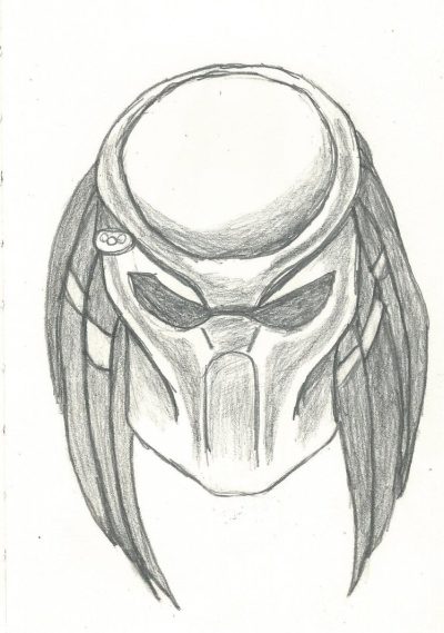 Predator, Stealth, Alien, Survival, Hunt Drawing